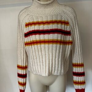 Urban outfitters Striped Turtleneck Sweater